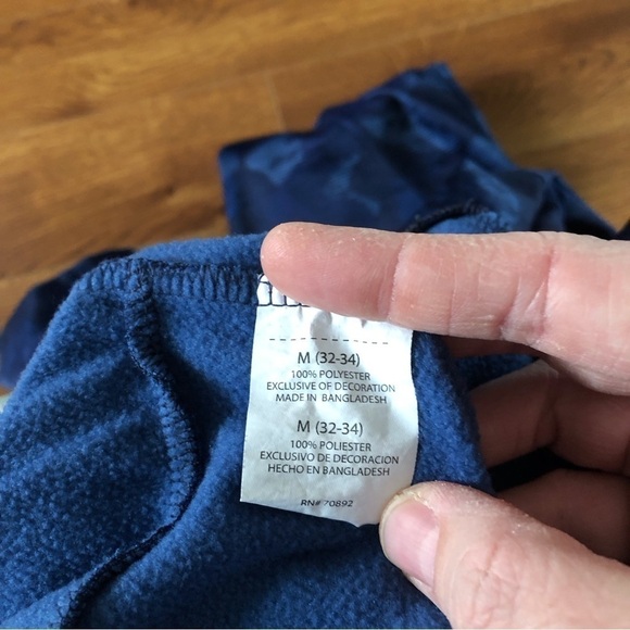 Layer 8 blue camo sweatpants in size M - Picture 4 of 5